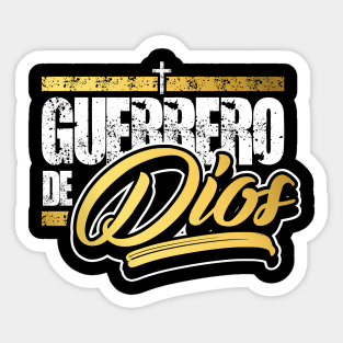 Guerrero de Dios Sticker